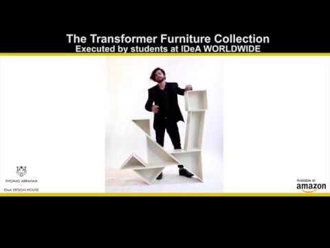 The Transformer Furniture Collection - Executed by students @ Idea Worldwide